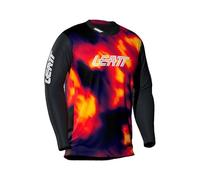 Leatt Maglia Bambino Tecnica MTB Gravity 4.0 Manica Lunga - per Enduro e Downhill | Rosso | S/eu120/130cm