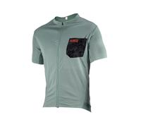 Maglia a manica corta leatt mtb trail 3 0 verde pistacchio