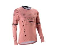 Leatt Maglia Donna Tecnica MTB Gravity 3.0 Manica Lunga - per Enduro e Trail | Rosa | L/eu40/uk12/us8