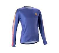 Leatt Maglia Donna Tecnica MTB Gravity 4.0 Manica Lunga - per Enduro e Downhill | Blu | M/eu38/uk10/us6