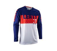 Leatt Maglia Jersey 4.5 Lite Royal Blu Motocross Enduro Off-Road ATV MX