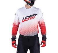 Leatt 4.5 X-flow V26 Long Sleeve Jersey Rosso,Bianco M Uomo