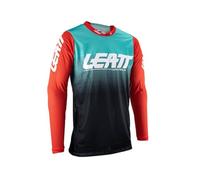 Leatt 4.5 X-Flow 2023 Maglia Motocross, nero-rosso-blu, taglia L per maschi