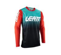Leatt Maglia Motocross 4.5 X-Flow traspirante e con tessuto MoistureCool