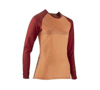 Maglia a manica lunga leatt mtb allmtn 3 0 donna arancione