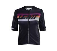 Leatt Mtb Endurance 6.0 Short Sleeve Jersey Nero M Donna