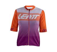 Leatt Mtb Endurance 6.0 Short Sleeve Jersey Arancione XL Donna