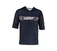 Leatt Maglia MTB Enduro 3.0 traspirante con maniche a tre quarti Nero Uomo | Leatt L