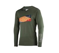 Maglia leatt mtb enduro 4 0 a manica lunga verde