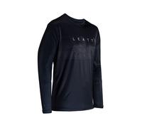 LEATT Maglia MTB Gravity 3.0 con tessuto Soft-Touch Uomo Nero S - 5024120331