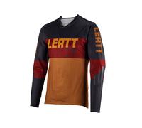 Leatt Maglia MTB Gravity 4.0 a maniche lunghe con rinforzo sui gomiti Arancione Uomo | Leatt EU:44 IT:48