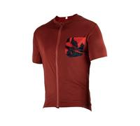 Maglia leatt mtb trail 3 0 a maniche corte lava red