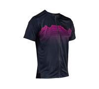 Leatt Mtb Trail 3.0 Short Sleeve Jersey Nero M Uomo Black