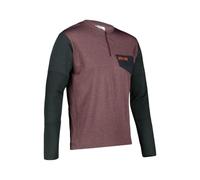 Leatt Maglia MTB Trail 4.0 a Manica Lunga con Tasche Posteriori