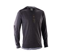 Leatt Trail 4.0 Long Sleeve Jersey Nero L Uomo Ghost Black