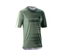Leatt Trail 4.0 Short Sleeve Jersey Verde M Uomo Mist Green