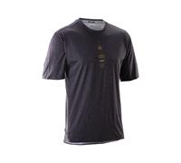 Leatt Trail 4.0 Short Sleeve Jersey Nero S Uomo Ghost Black