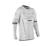 Leatt Maglia Tecnica MTB Gravity 3.0 Manica Lunga - Traspirante per Enduro e Trail | Bianco | S/us38/eu48