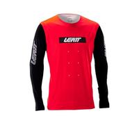 Leatt Gravity 8.0 Long Sleeve Jersey Rosso L Uomo Race Red