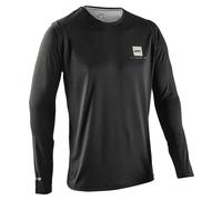 Leatt Maglietta A Maniche Lunghe Gravity 1.0 Ghost Black