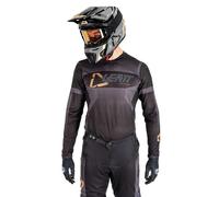 Leatt 5.5 UltraWeld Stealth 2025 Maglia da motocross, nero-grigio-marrone, taglia M per maschi