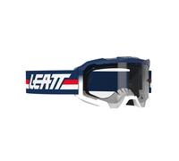 LEATT Maschera motocross Velocity 4.5 con doppia lente an- Blu - 8024070570