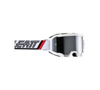 Leatt Velocity 4.5 Iriz Stripes 2024 Occhiali da motocross, nero-bianco
