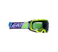 Leatt Maschera per motocross e bici Velocity 5.5 - Neon Giallo, lenti Grigio Chiaro 58%