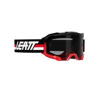LEATT MASCHERA VELOCITY 4.5 ROSSO LENTE GRIGIO CHIARO 58%