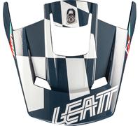 Leatt Moto 3.5 Checkered Cima dell'Elmo, blu