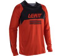 Leatt Moto 4.5 Lite V26 Maglia da motocross, rosso/nero, Taglia 2XL