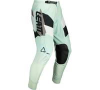 Leatt Moto 4.5 Patch Pantaloni Motocross, Bianco/Verde, Taglia XS