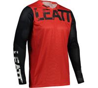 Leatt Moto 4.5 X-Flow Maglia Motocross, rosso, taglia M per maschi