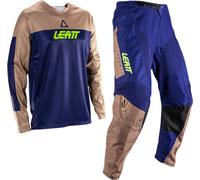 Leatt Moto Ride Kit 3.5 V26 Set Maglia e Pantaloni Motocross, marrone, taglia 2XL per maschi