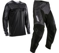 Leatt Moto Ride Kit 3.5 V26 Set Maglia e Pantaloni Motocross, nero-grigio, taglia XS per maschi