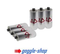 Leatt Motocross MX Mascherina Scivolamenti Pellicole X6 Confezione 48MM