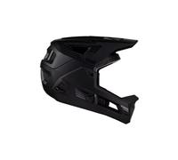 Leatt mtb enduro 4 0 removable chinstrap helmet black 2023