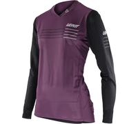 Leatt MTB Gravity 4.0 Maglia Bicylce Donna, nero-porpora, taglia XL per donne