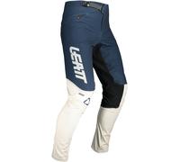 Leatt MTB Gravity 4.0 Pantaloni da bicicletta per bambini, blu/bianco, Taglia L