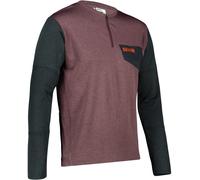 Leatt MTB Trail 4.0 Maglia da bicicletta, rosso, taglia M per maschi