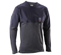 Leatt - MTB Trail 6.0 L/S Jersey Cargo - Maglietta da ciclismo S grigio/blu