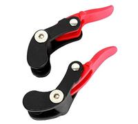 Leatt Neck Brace Ganci di Ricambio per Chiusura, Unisex - Adulto, Black, Taglia Unica