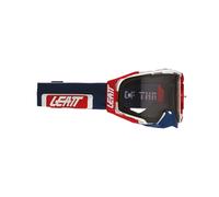 Leatt Occhiali Motocross Velocity 6.5 Chilli Blue, Lente Light Grey