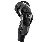 Leatt X-Frame Hybrid, ginocchiere M male Nero/Grigio Scuro