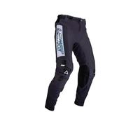 Leatt 5.5 I.K.S S24 Graphite, pantaloni in tessuto XL male Nero/Grigio/Bianco