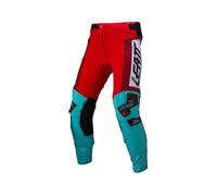 Leatt 5.5 I.K.S 2024 Pantaloni Motocross, rosso-verde-blu, taglia XL