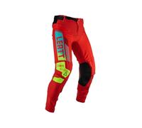 Leatt 5.5 IKS Contrast Pantaloni Motocross, rosso, taglia L