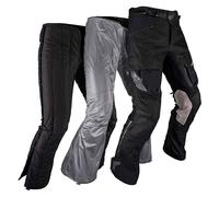 Leatt ADV Multitour 7.5 pantaloni tessili da moto impermeabili, grigio scuro, Taglia XL