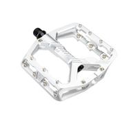 Leatt PEDALI ALLMTN 6.0 FLAT - ARGENTO - NARROW 114X100MM