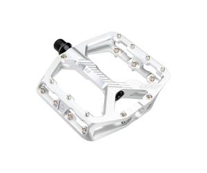 Leatt PEDALI ALLMTN 6.0 FLAT - ARGENTO - NARROW 114X100MM